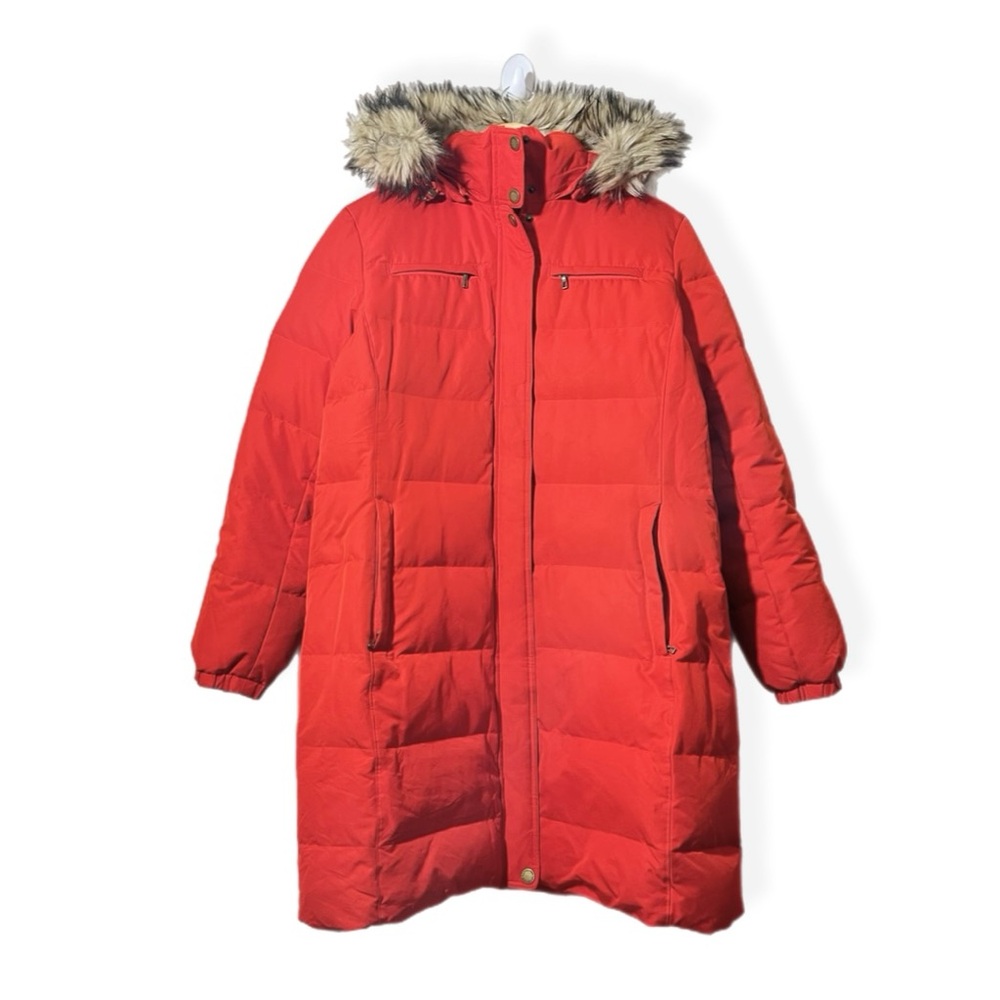 Lands End Duck Down Puffer Coat